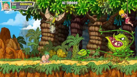 New Joe & Mac: Caveman Ninja T-Rex Edition Switch Game