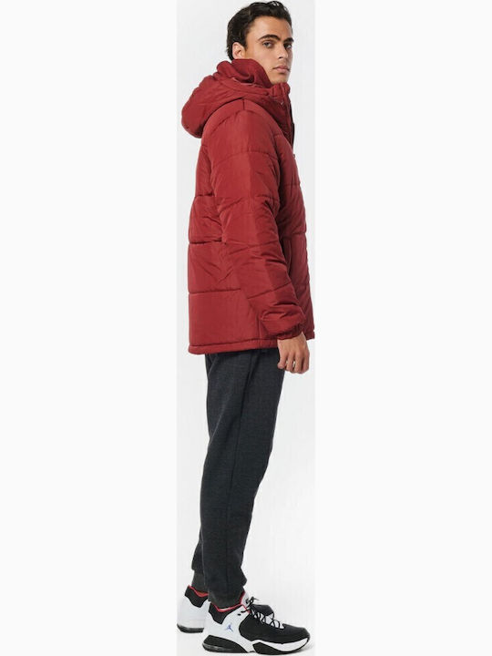 Winter Jacke Puffer Dark Marroon