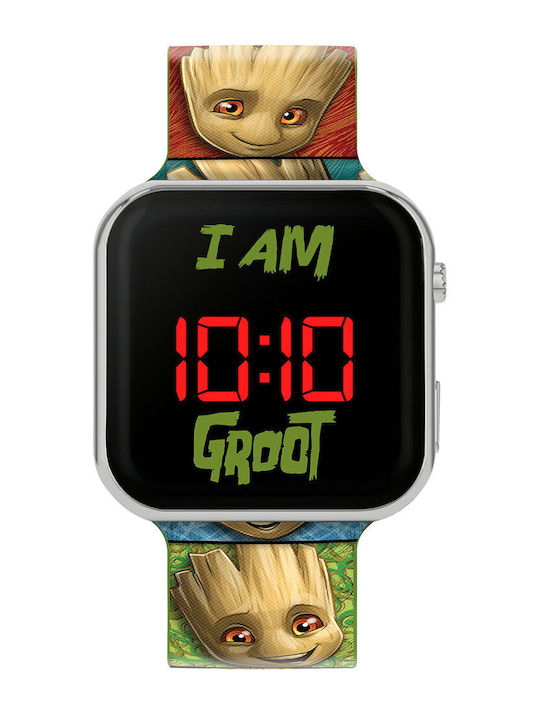 Disney Guardians of the Galaxy Groot Green Kids Watch Disney Guardians of the Galaxy Groot Green Kids Watch