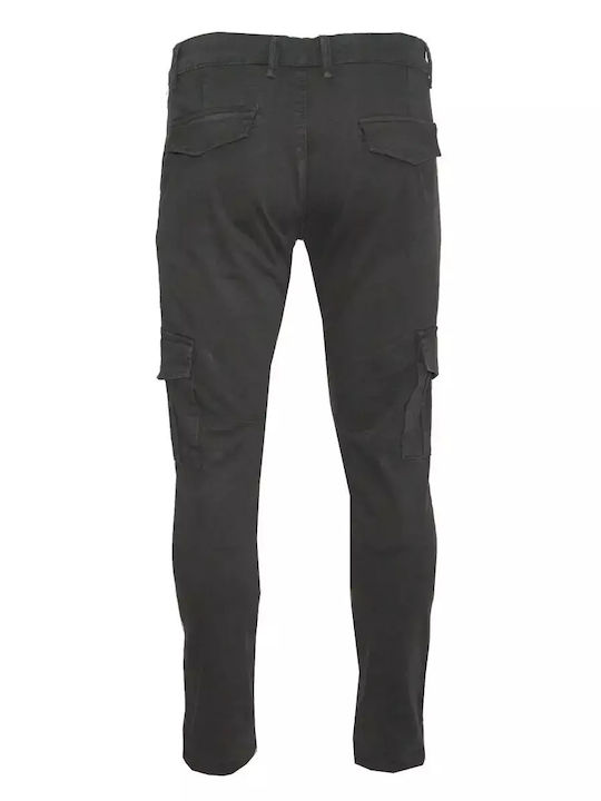 Oxygen Men's Black Cargo Trousers 41090-Black