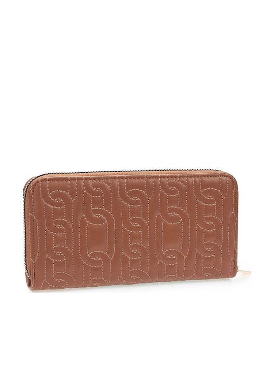Large Women's Wallet Classic Brown