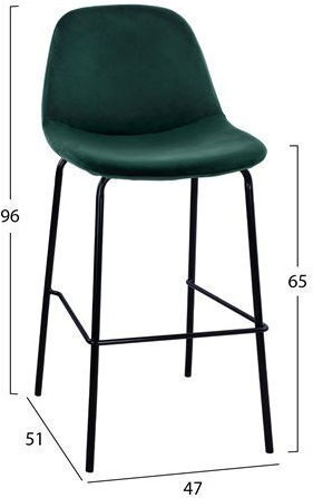 Σκαμπό Μπαρ Vincent 47x51x96εκ. Σκαμπό Μπαρ Vincent 47x51x96εκ.