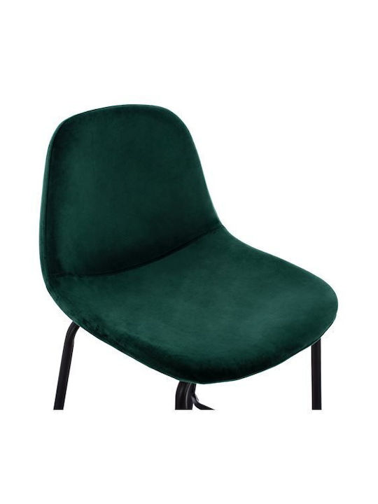 Hocker Bar mit Rückenlehne Metall Vincent Cypress 47x51x96cm