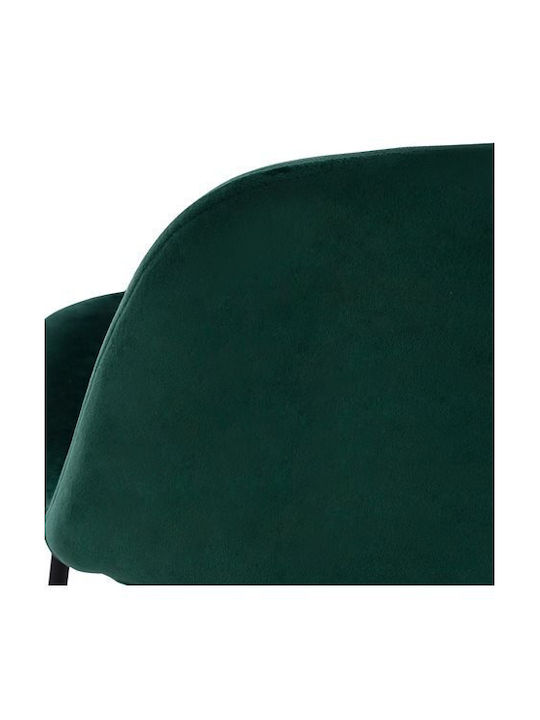 Hocker Bar mit Rückenlehne Metall Vincent Cypress 47x51x96cm
