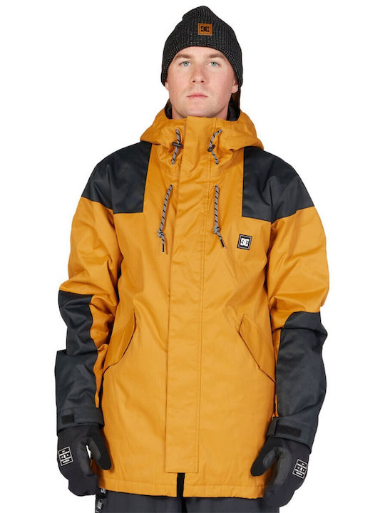 DC Anchor ADYTJ03048-CPB0 Masculin Jachetă pentru Schi & Snowboard Portocaliu