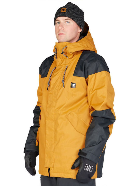 DC Anchor ADYTJ03048-CPB0 Masculin Jachetă pentru Schi & Snowboard Portocaliu
