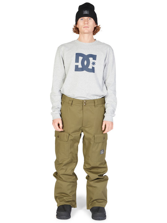 DC Code ADYTP03026-CRB0 Men's Trousers for Ski & Snowboard Green
