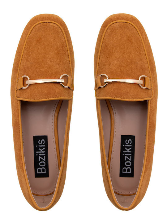 Bozikis Women's Loafers in Yellow Color