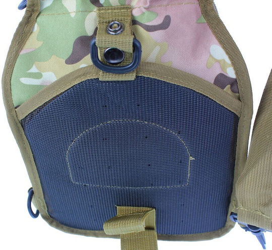Colorlife Στρατιωτικό Τσαντάκι Ώμου Multicam Camo