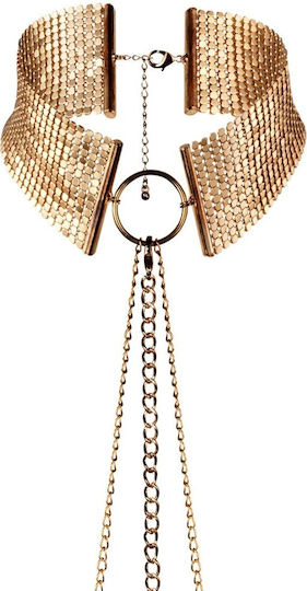 Bijoux Indiscrets Desir Metallique Collar Halsband in Gold Farbe