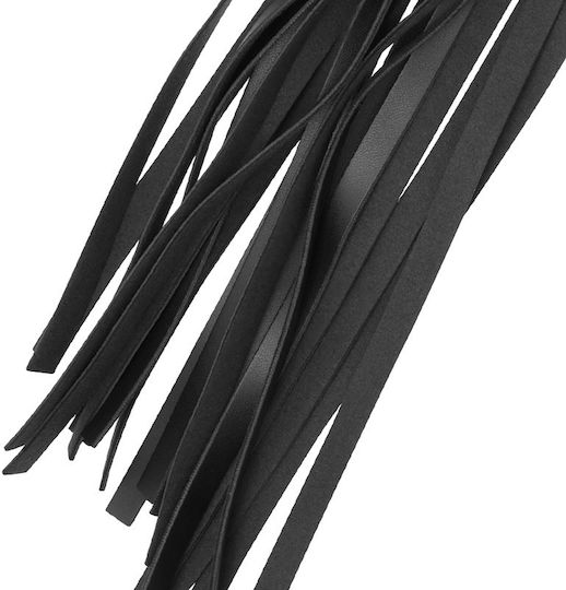 Coquette Vegan Leather Pleasure Flogger Μαστίγιο σε Μαύρο Χρώμα