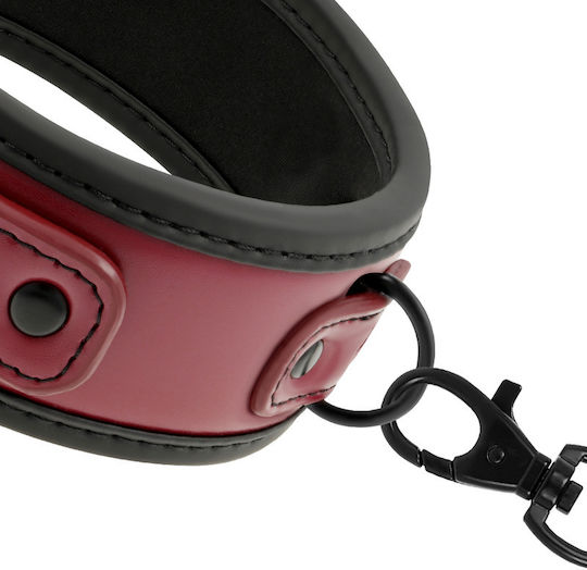 Fetish Submissive Halsband in Rot Farbe