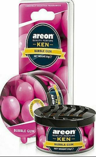 Areon Car Air Freshener Can Console/Dashboard Ken Blister Bubble Gum 35gr