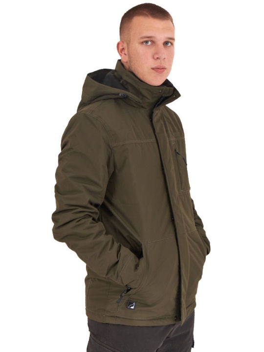 Winter Jacke Khaki