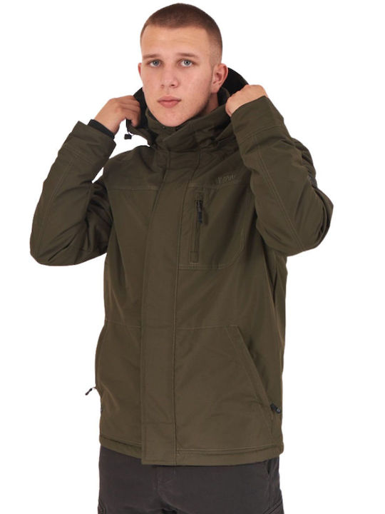 Winter Jacke Khaki