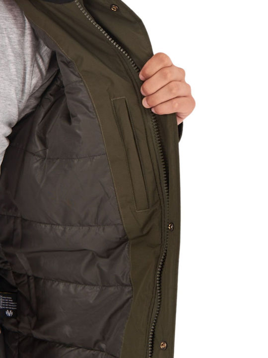 Winter Jacke Khaki