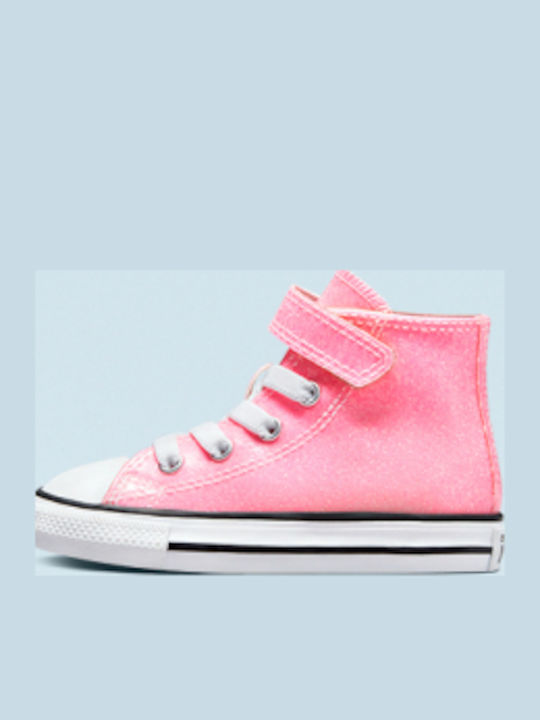 Converse Βρεφικά Sneakers Αγκαλιάς Ροζ All Star