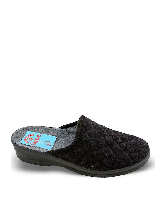 FAME Ls40102 Slippers Black