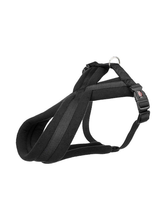 Trixie Dog Harness Premium Touring Black Medium / Small 20mm x 40-70cm