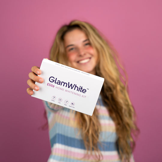 GlamWhite Elite Home Whitening Teeth Whitening Kit with Tray