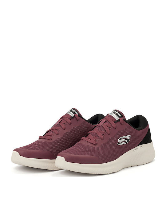 Skech Lite Pro Sneakers Burgundy