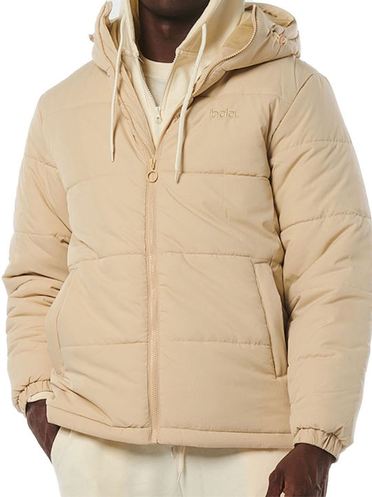 Winter Jacke Puffer Beige