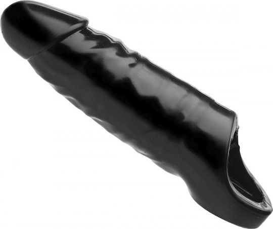 XR Master Series XL Black Mamba Cock Sheath 18cm Black