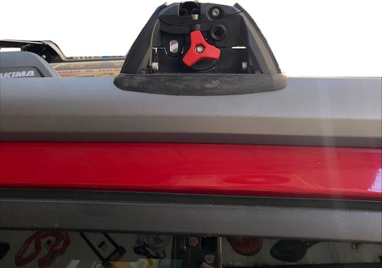 Yakima pentru Citroen C4 Grand Picasso pentru Autovehicule cu Bare de Fabrică (Set cu picioare) Negre
