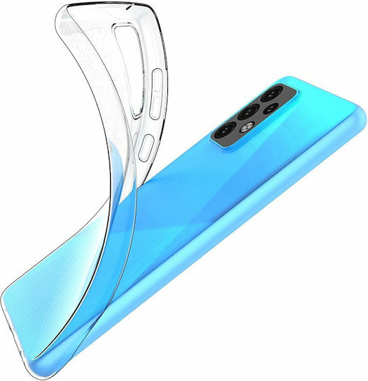 Hurtel Back Cover Σιλικόνης 0.5mm Διάφανο (Galaxy A02s)