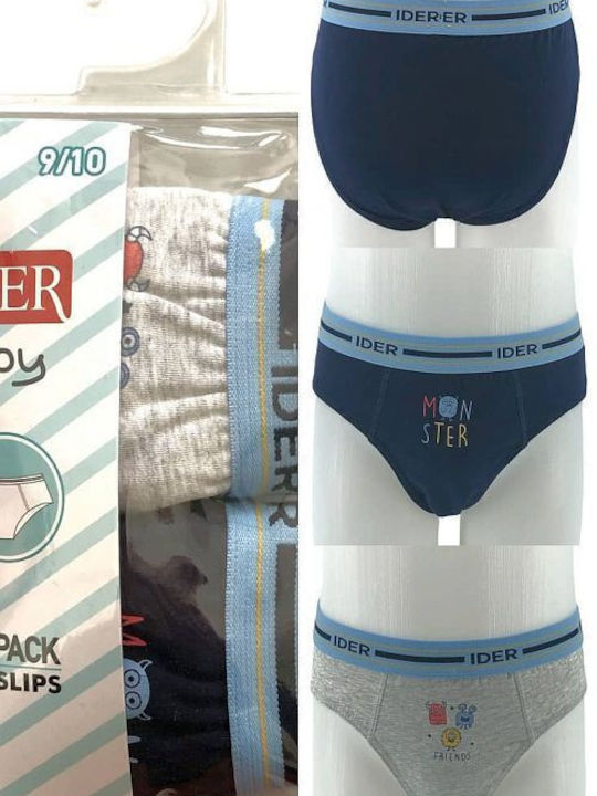 IDER Monster Kinder-Set mit Slips Bunte 2Stück