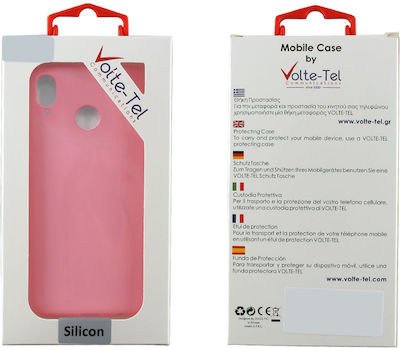 Volte-Tel Silicon Tpu Silicone Back Cover Pink (Honor Play)