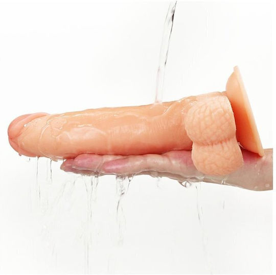Lovetoy Ingen Easy Strapon Set Gurtzeug mit Dildo 20cm und Vibration in Farbe Flesh