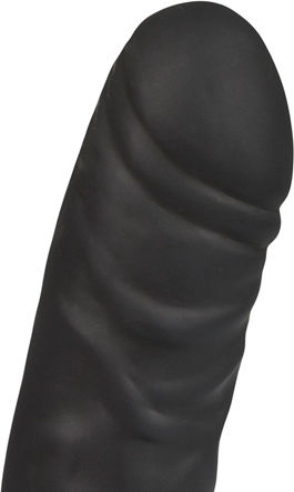 XR Size Matters Erection Assist Gurtzeug mit Dildo in Schwarz Farbe