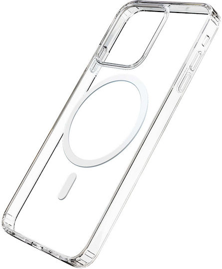 3MK MagCase Umschlag Rückseite Silikon 1.5mm Transparent (iPhone 14 Plus)