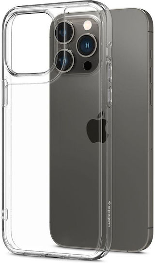 Spigen Quartz Hybrid Back Cover Σιλικόνης Crystal Clear (iPhone 14 Pro)