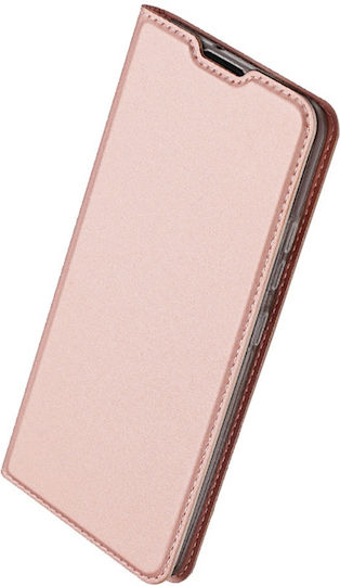 Dux Ducis Skin Pro Brieftasche Synthetisches Leder Rosa (Redmi 10A)