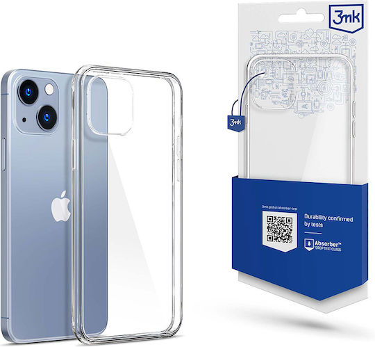 3MK Clear Back Cover Silicon Transparent (iPhone 14 Plus)