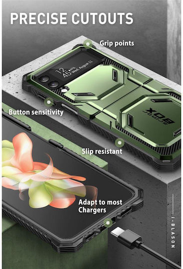Supcase Armorbox 360 Full Cover Plastic Guldan (Galaxy Z Flip4)