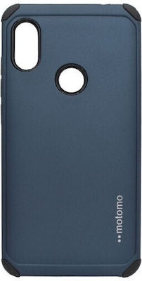 Motomo Tough Armor Plastic Back Cover Blue (Galaxy A40)