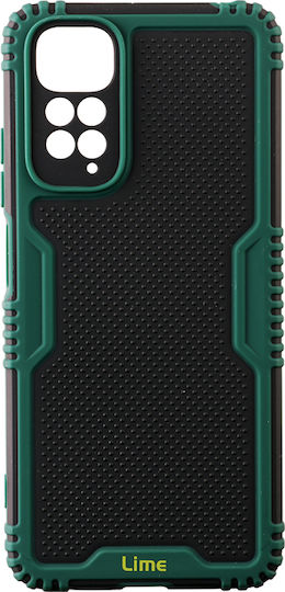 Lime Armadillo Camera Guard Задна корица Пластмаса Зелен (Redmi Note 11 / 11S 4G)