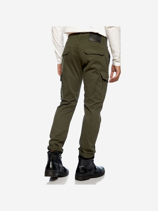 Brokers Jeans Men's Trousers Cargo Elastic Oil