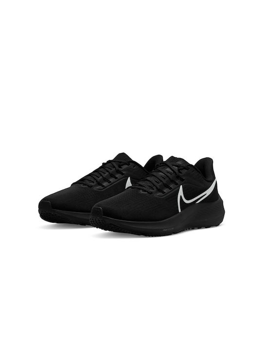 Air Zoom Pegasus 39 Sport Shoes Running Black / Reflective Silver