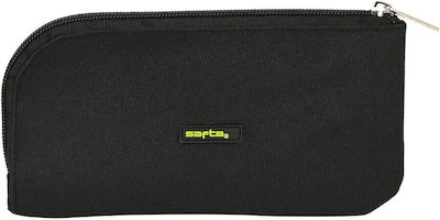 Safta Fabric Pencil Case Surf with 1 Compartment Black