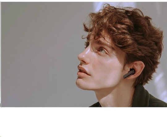 Lenovo X16 Earbud Bluetooth Handsfree Ακουστικά με Αντοχή στον Ιδρώτα και Θήκη Φόρτισης Μαύρα