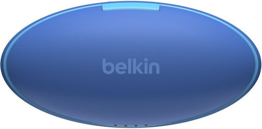Belkin Soundform Nano In-ear Bluetooth Handsfree Earphones with Sweat Resistance and Charging Case Blue