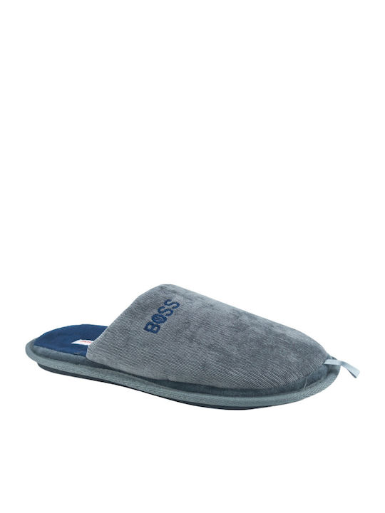 Adam's Shoes Men's Slipper Gray