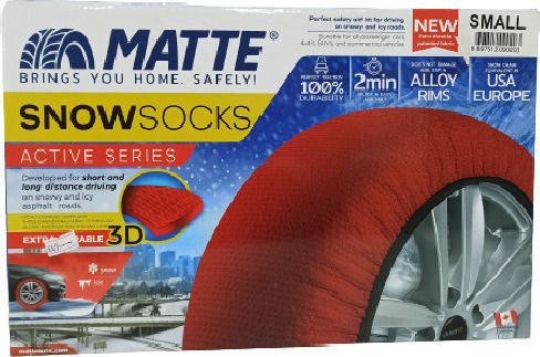 Matte Active Series Снежни одеяла против хлъзгане Голям 2бр