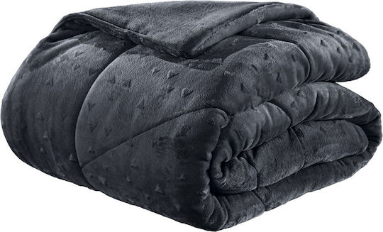 Guy Laroche Комбинирано одеяло Куинсайз 220x240бр Bolero Въглерод 650Gsm