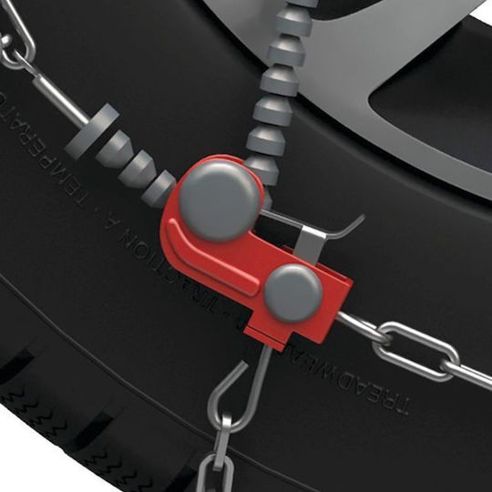 Konig XG Cross No 243 Anti-slip Chains Thickness 9mm Passenger & 4x4 Car 2pcs