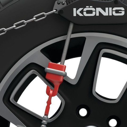 Konig XG Cross No 218 Αντιολισθητικές Αλυσίδες Πάχους 9mm Επιβατικού & 4x4 Αυτοκινήτου 2τμχ